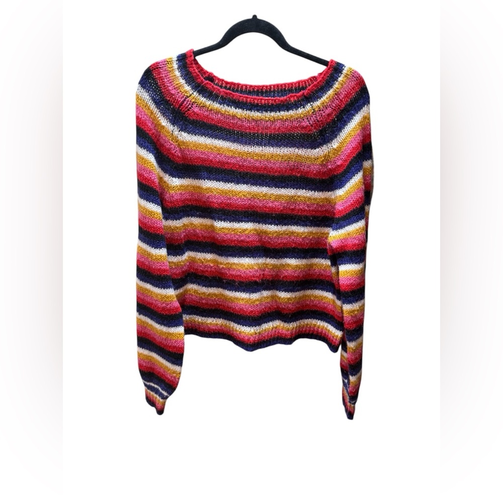 Almost Famous Multicolor Striped Sweater - Picture 4 of 8